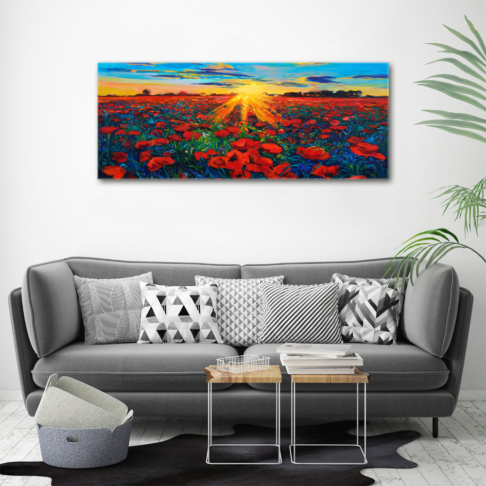 Canvas wall art Mak field