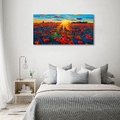 Canvas wall art Mak field