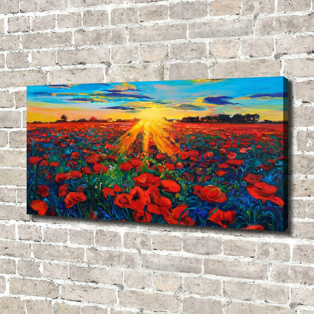 Canvas wall art Mak field