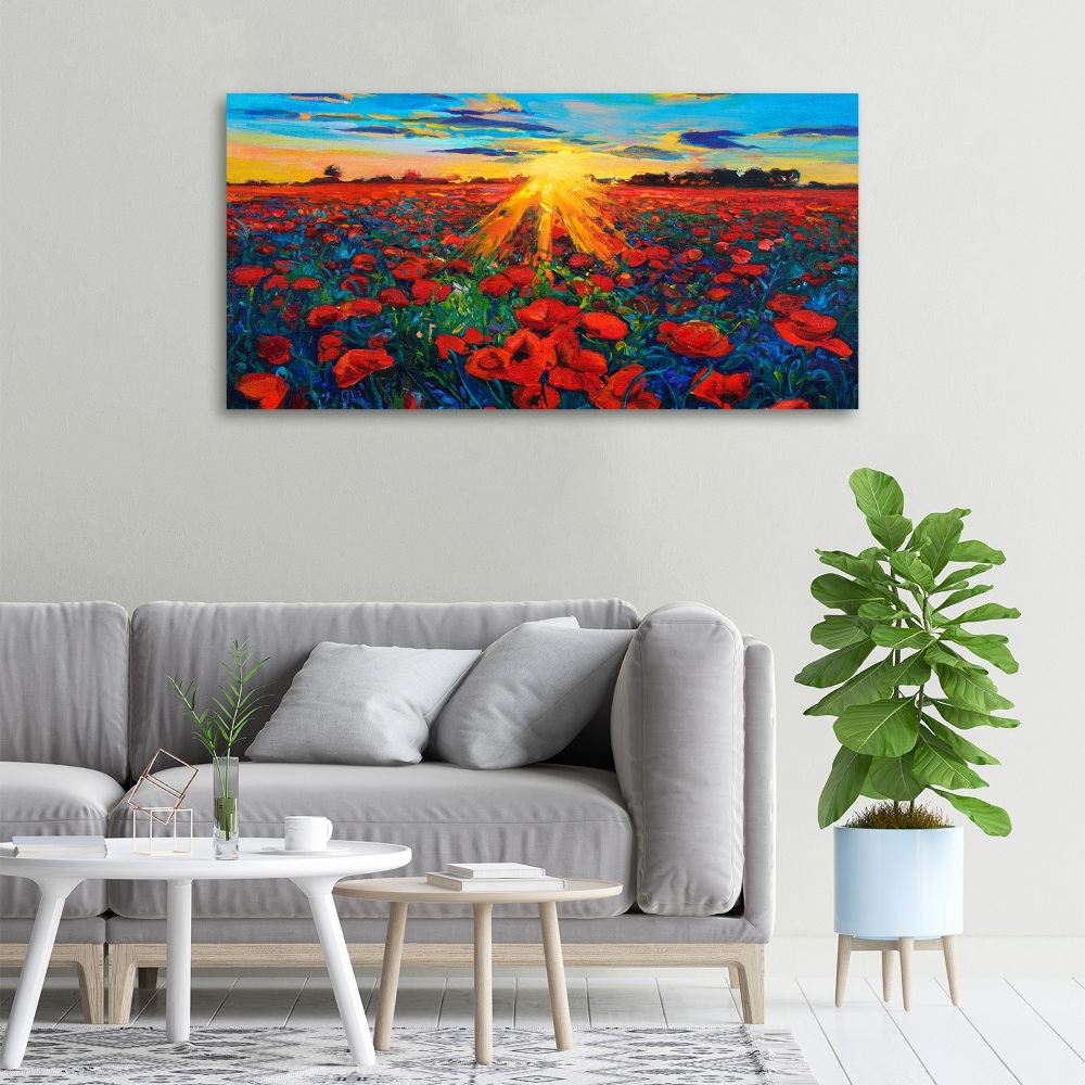 Canvas wall art Mak field