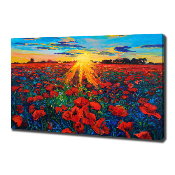 Canvas wall art Mak field