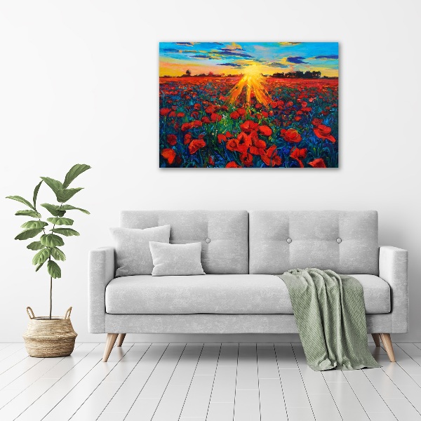 Canvas wall art Mak field