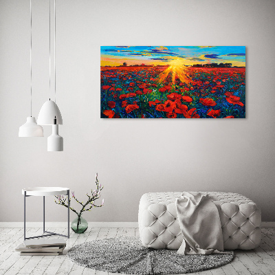 Canvas wall art Mak field