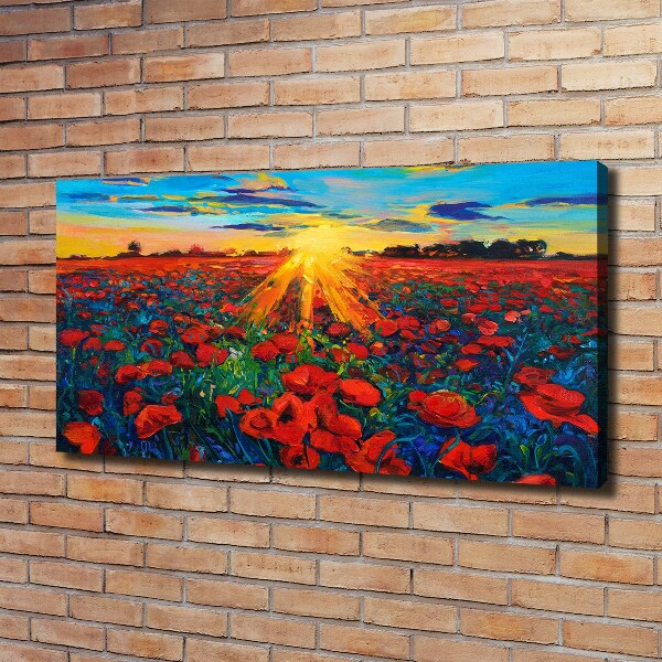 Canvas wall art Mak field