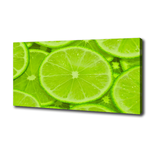 Canvas wall art Lime