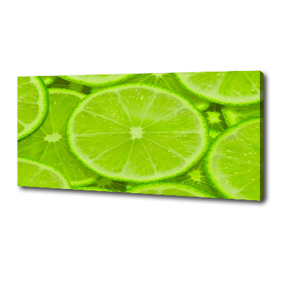 Canvas wall art Lime