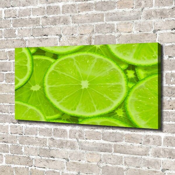 Canvas wall art Lime