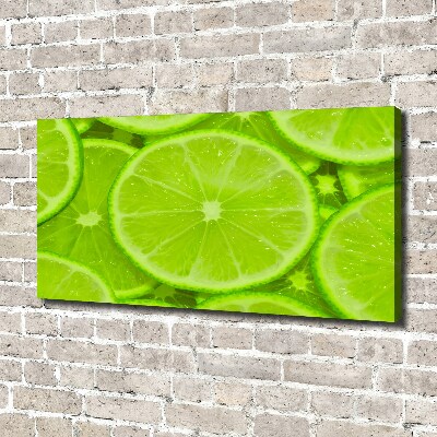 Canvas wall art Lime