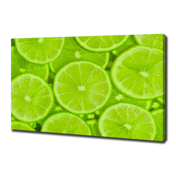 Canvas wall art Lime