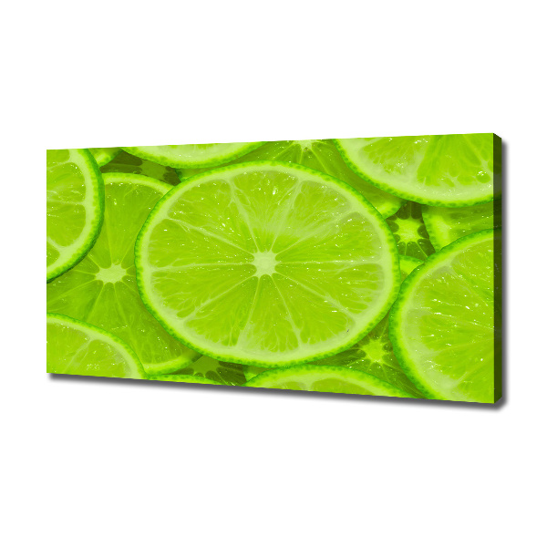 Canvas wall art Lime