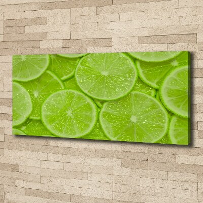 Canvas wall art Lime