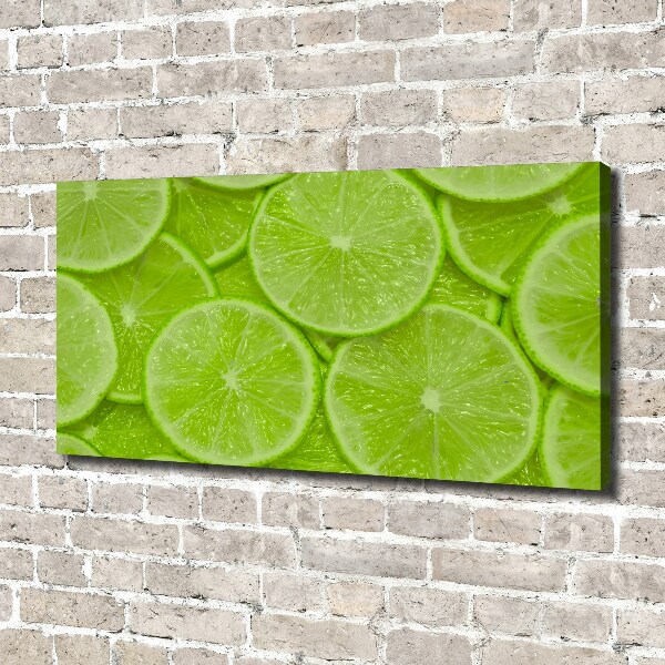 Canvas wall art Lime