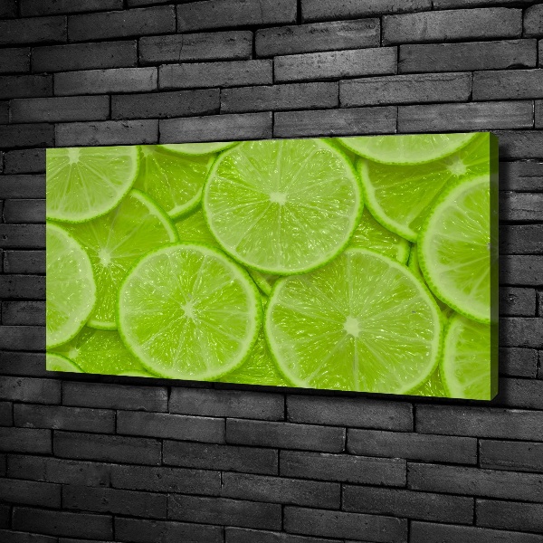 Canvas wall art Lime