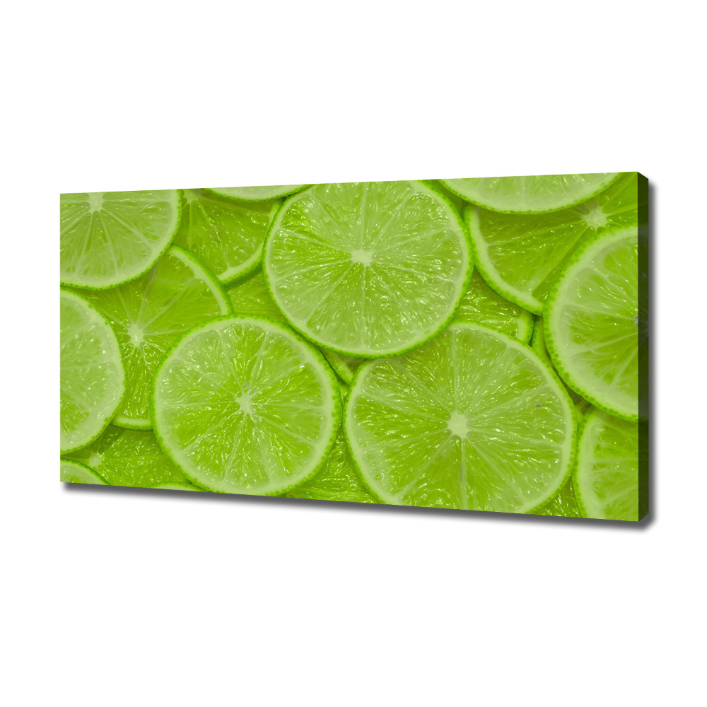 Canvas wall art Lime