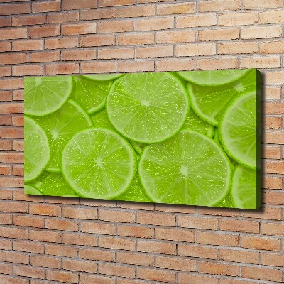 Canvas wall art Lime