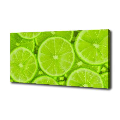 Canvas wall art Lime