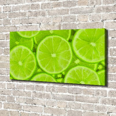 Canvas wall art Lime