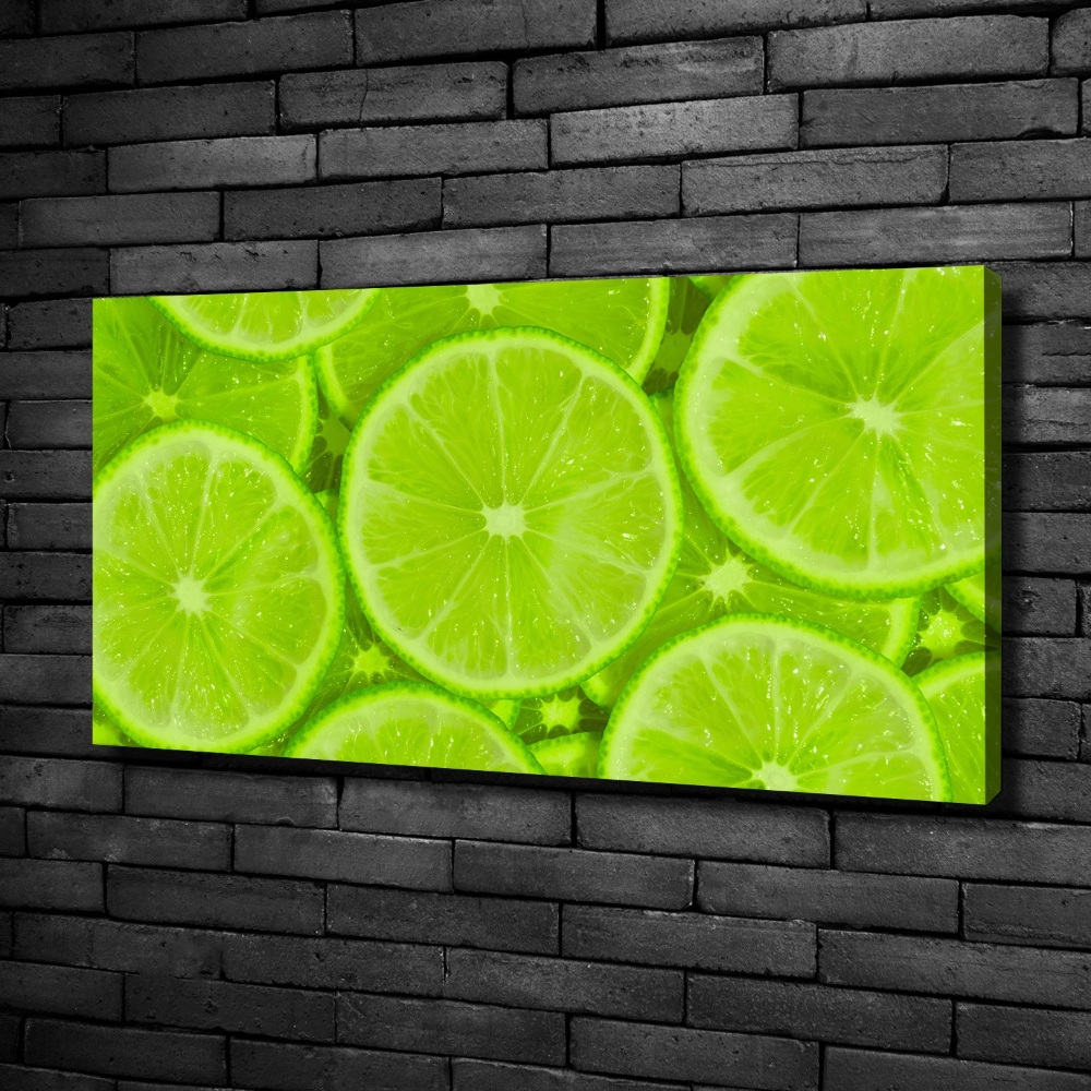 Canvas wall art Lime