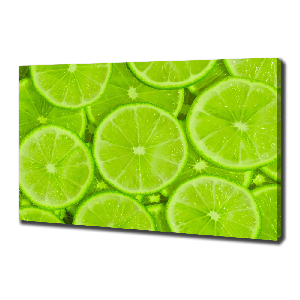 Canvas wall art Lime