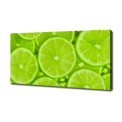 Canvas wall art Lime