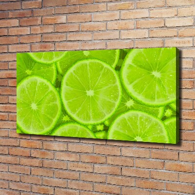 Canvas wall art Lime