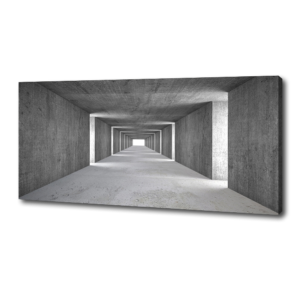 Canvas wall art Concrete tunnel