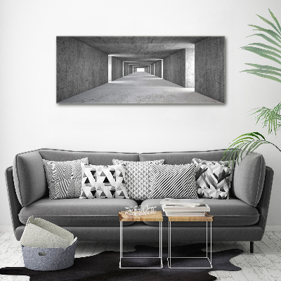 Canvas wall art Concrete tunnel