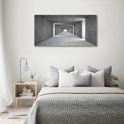 Canvas wall art Concrete tunnel