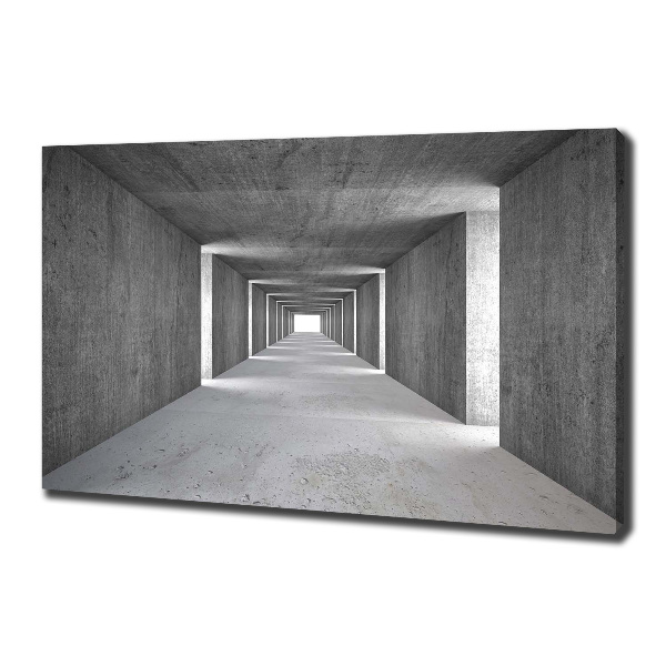 Canvas wall art Concrete tunnel