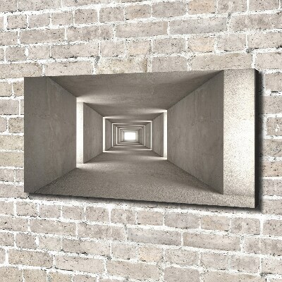 Canvas wall art Concrete tunnel