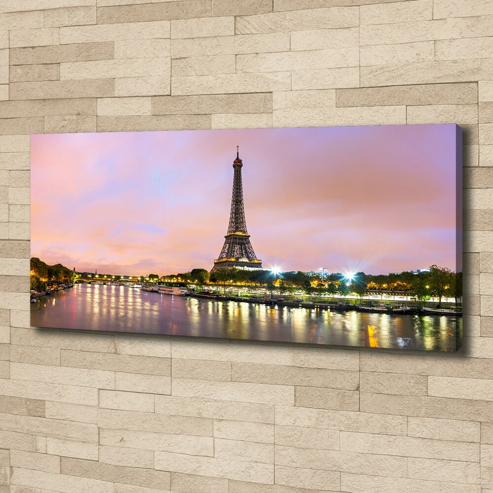 Canvas wall art Eiffel Paris tower