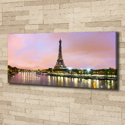 Canvas wall art Eiffel Paris tower