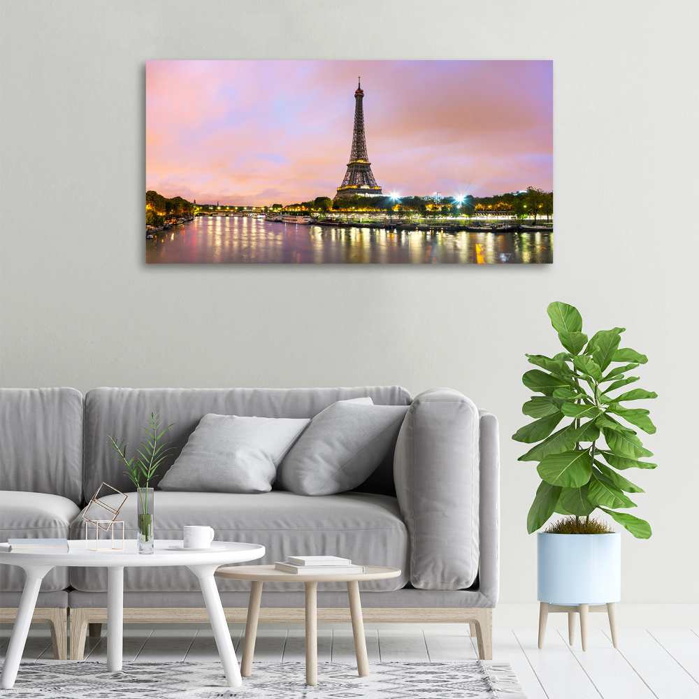 Canvas wall art Eiffel Paris tower