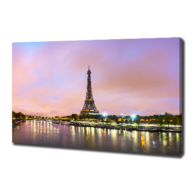 Canvas wall art Eiffel Paris tower