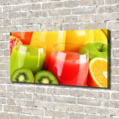 Canvas wall art Fruit juices