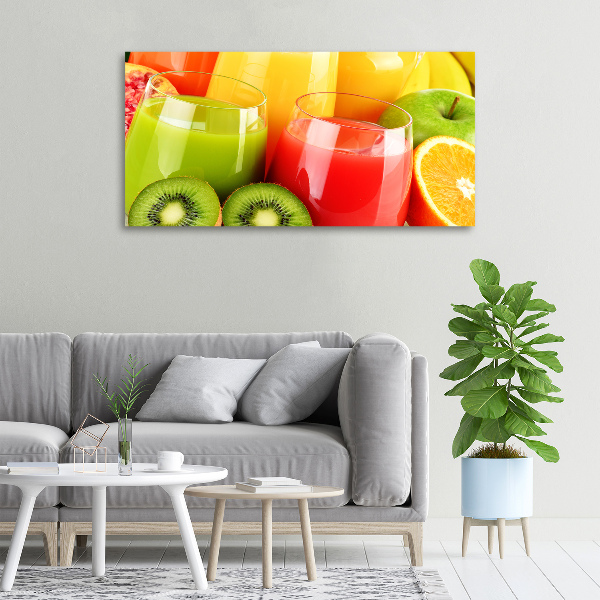 Canvas wall art Fruit juices