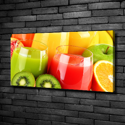 Canvas wall art Fruit juices