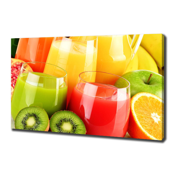 Canvas wall art Fruit juices