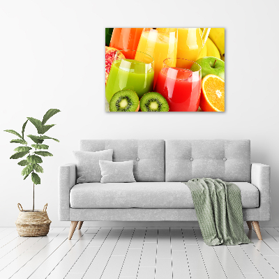 Canvas wall art Fruit juices