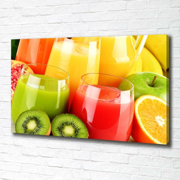 Canvas wall art Fruit juices