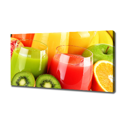 Canvas wall art Fruit juices