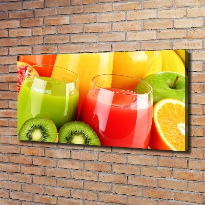 Canvas wall art Fruit juices