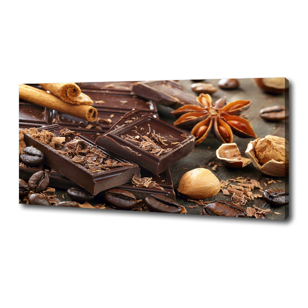 Canvas wall art Chocolate