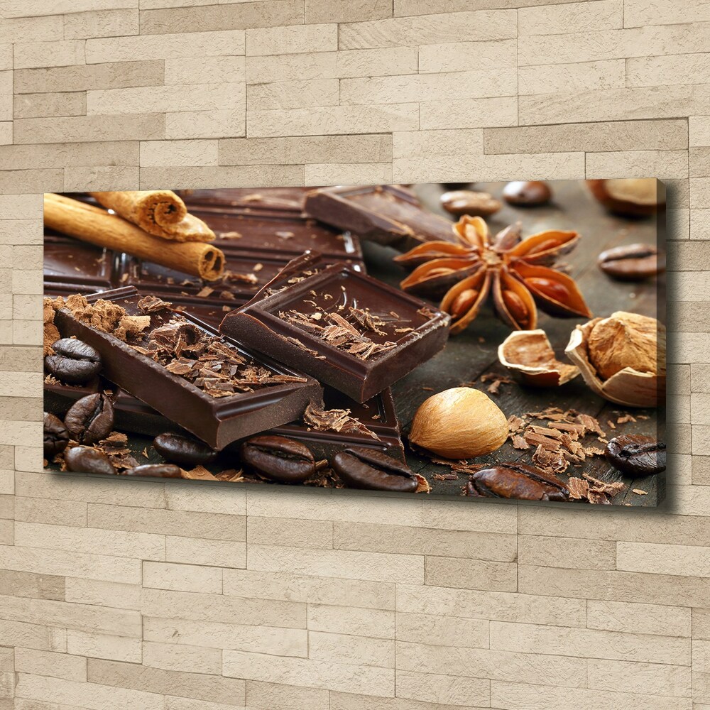 Canvas wall art Chocolate