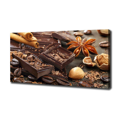 Canvas wall art Chocolate