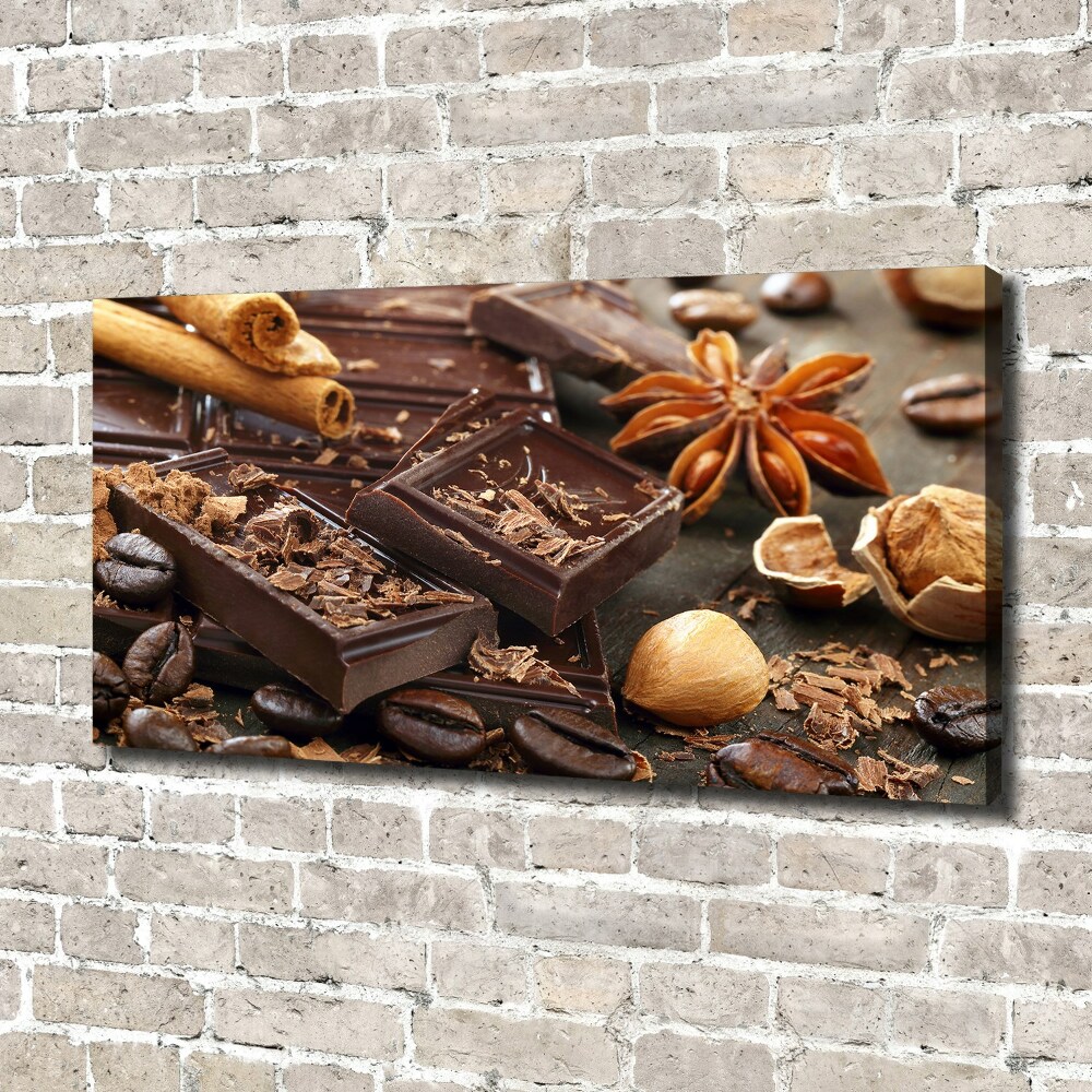 Canvas wall art Chocolate