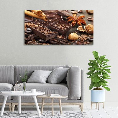 Canvas wall art Chocolate