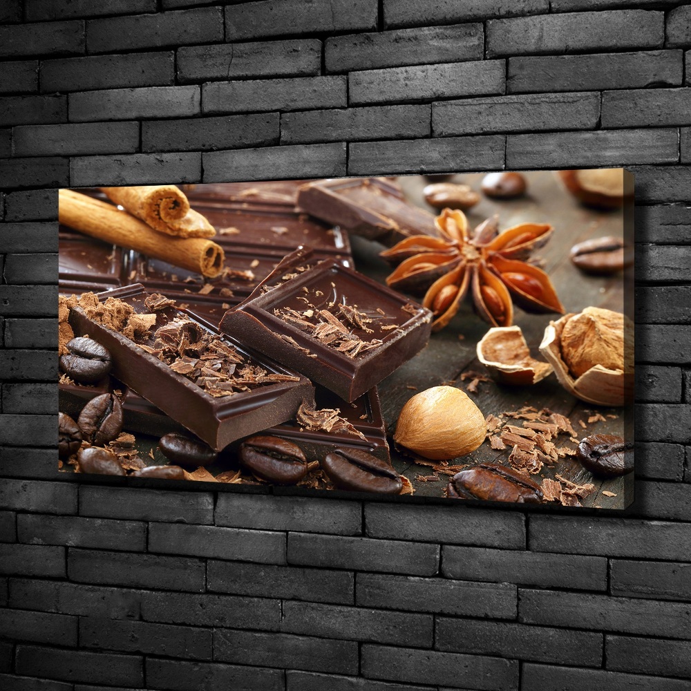 Canvas wall art Chocolate