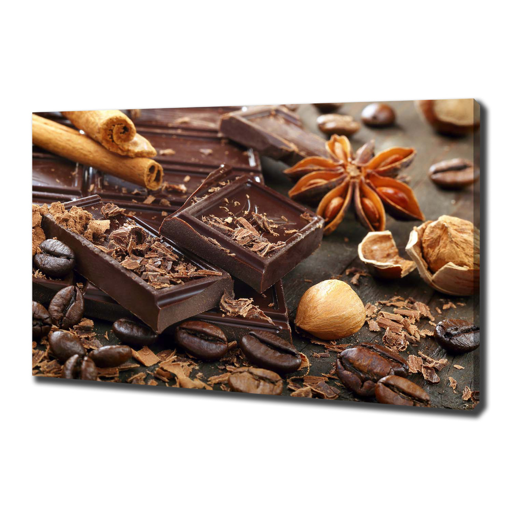 Canvas wall art Chocolate