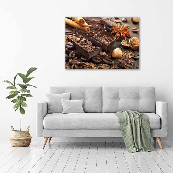 Canvas wall art Chocolate